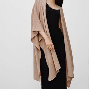Aritzia Babaton Oversized Wool/ Cashmere Shawl Xxs/Xs